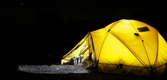 tent-standing